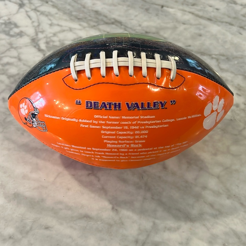Clemson’s Death Valley memorial football